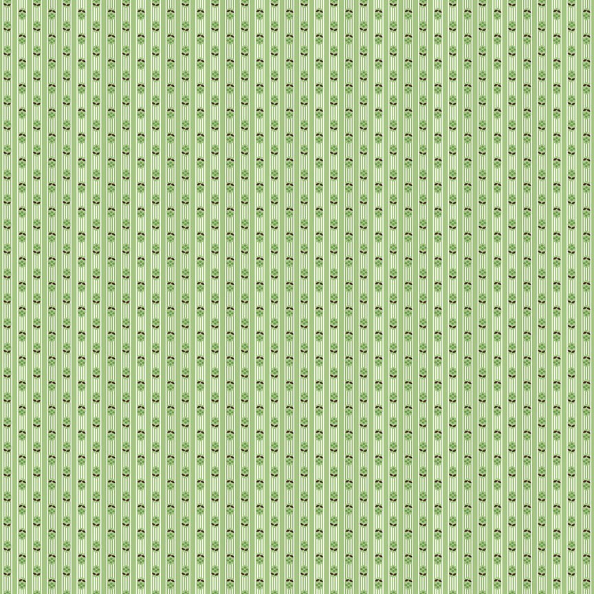 Prim Stripe Granny Apple Yardage C9705-GRANNYAPPLE
