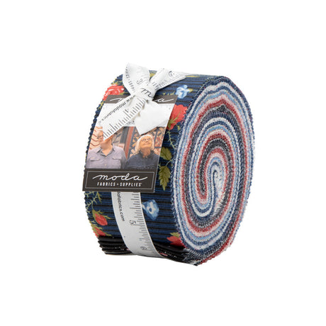 Harbor Springs Jelly Roll 2.5"  14900JR by Minick and Simpson for Moda Fabrics
