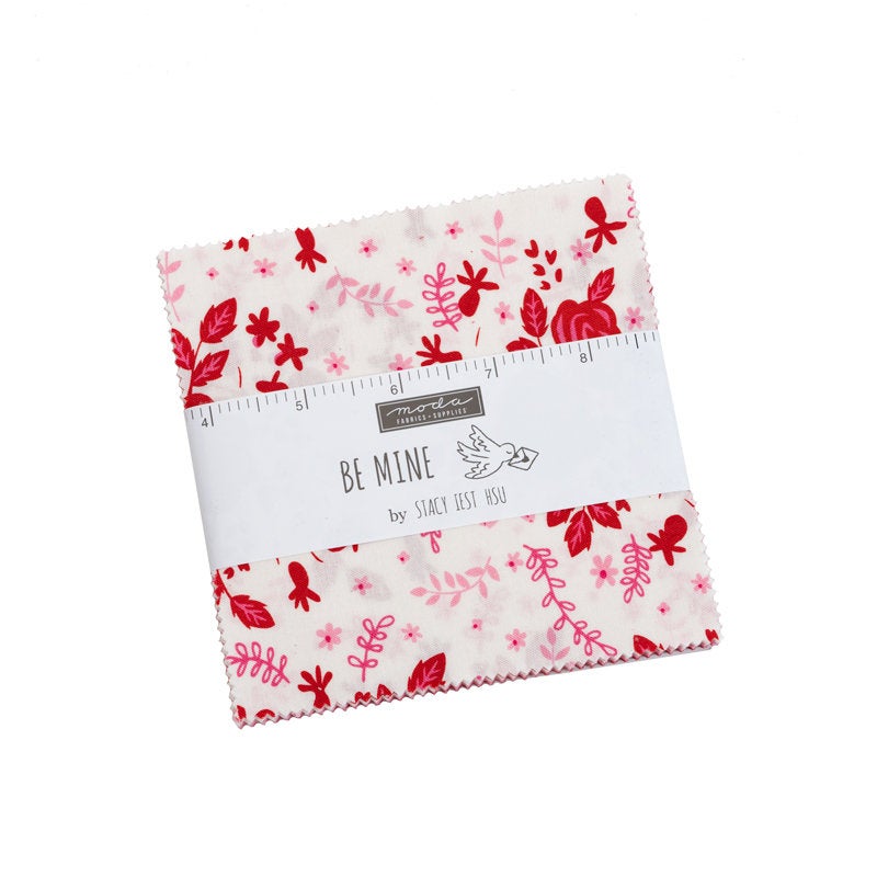 Be Mine Mini Charm Pack 2.5" by Stacy Iest Hsu 2070MC bin 16