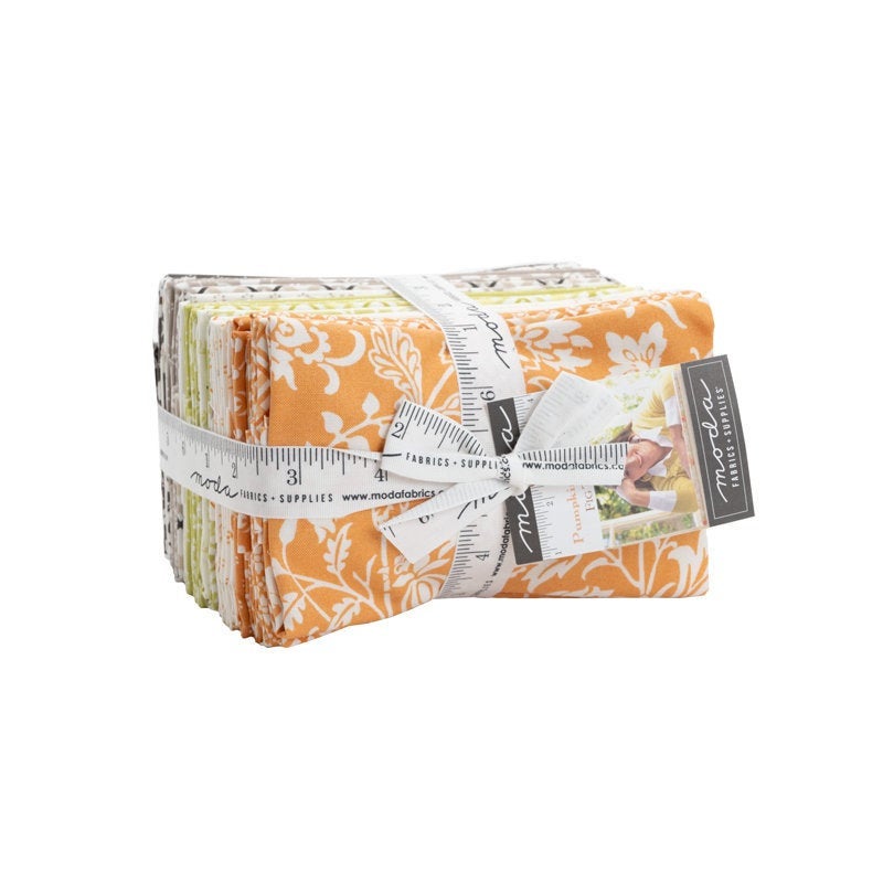 Pumpkin Blossoms Factory fat Eighth bundle 38 prints 20420F8 By Fig Tree and Co for Moda Fabrics