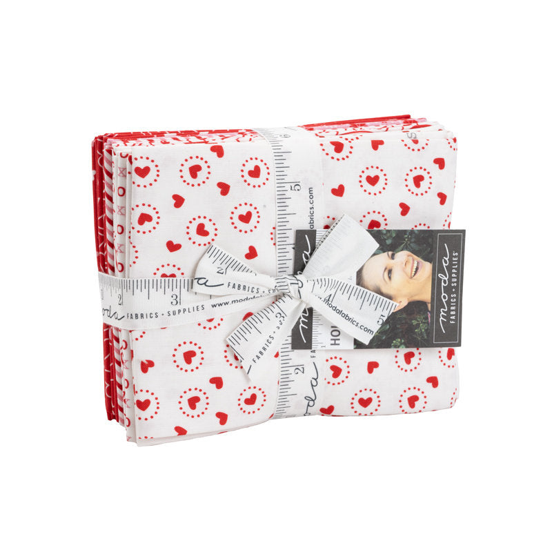 Holiday Essentials Love Fat Quarter Bundle 10 Prints 20750AB by Stacy Iest Hsu for Moda Fabrics