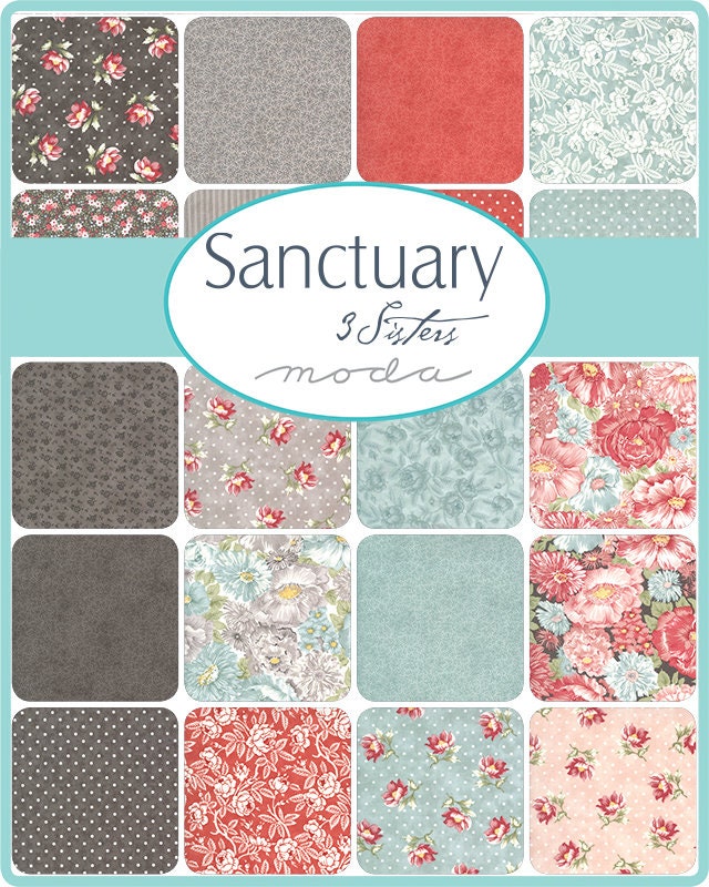 Sanctuary Flow Zen Yardage 44255-15 By 3 Sisters for Moda Fabrics