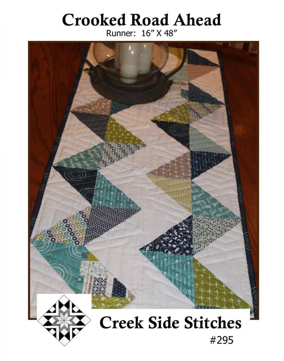 Crooked Road Ahead Pattern CSS295 by Creek Side Stitches