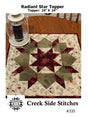 Radiant Star Pattern CSS335 by Creek Side Stitches
