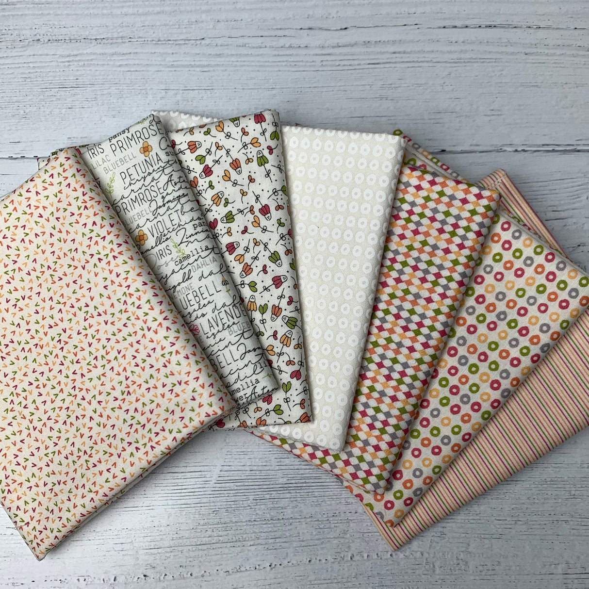 Spring Chicken Fat Quarter Bundle all 38 Prints by Sweetwater for Moda Fabrics