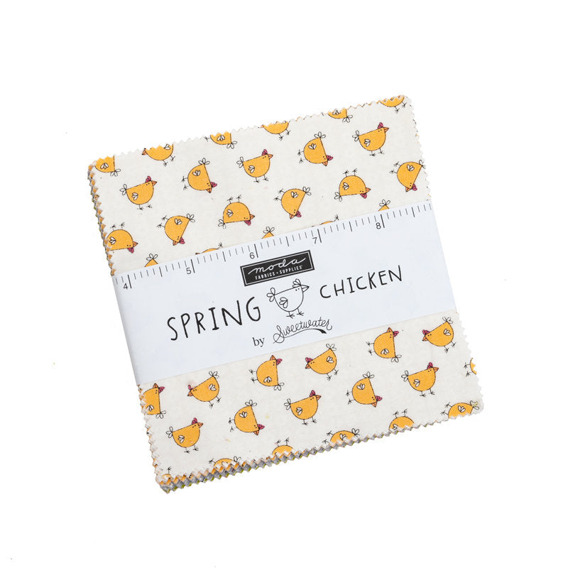 Spring Chicken Cham Pack 55520PP by Sweetwater for Moda Fabrics