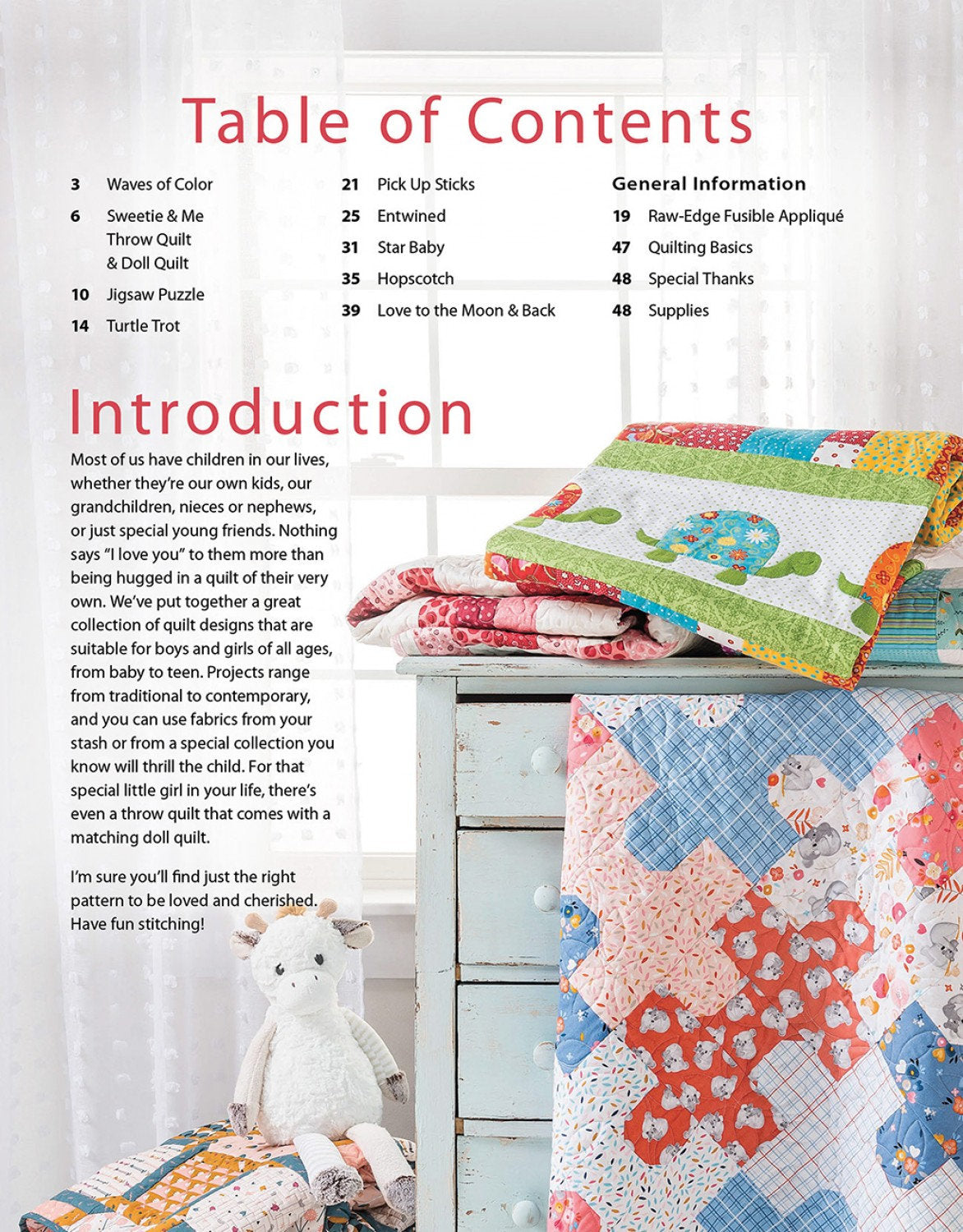 Fast & Fun Quilts for Kids 48 pages