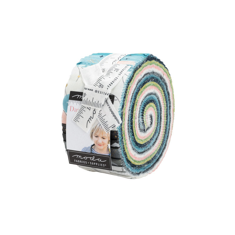 Dance in Paris Jelly Roll 1740JRM by Zen Chic for Moda Fabrics
