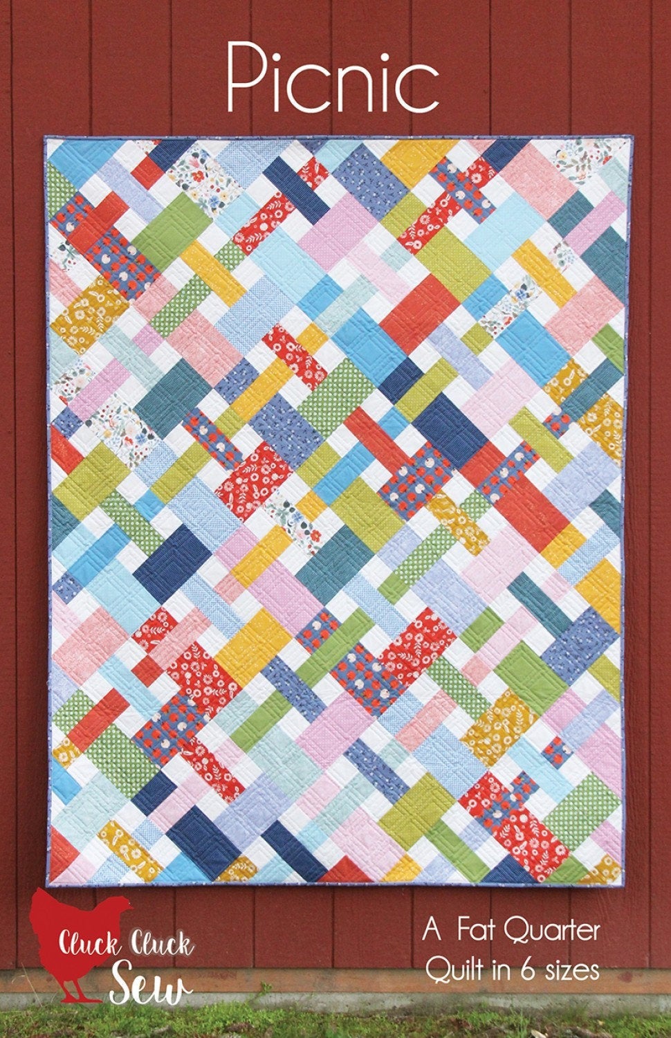 Picnic Quilt Pattern  by Cluck Cluck Sew CCS199 Multi Size