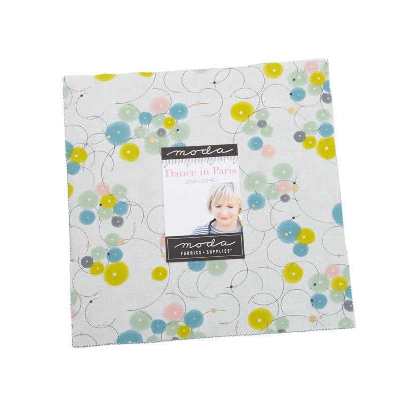 Dance in Paris Layer Cake 1740LCM by Zen Chic for Moda Fabrics