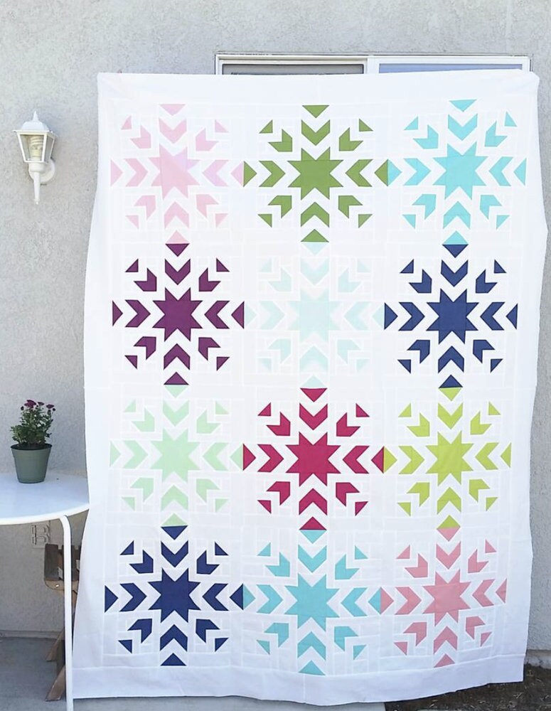 First Snow A PAPER Pattern ONLY by Alli Jenson of Woodberry Way #104