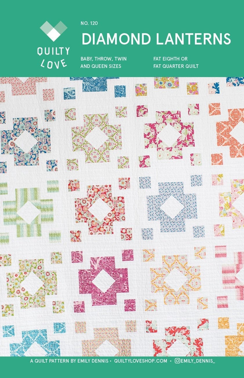 Diamond Lanterns Quilt Pattern QLP120