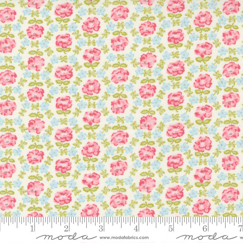 Grace Jelly Roll - 40 Piece Assorted Size Jelly Roll 2.5" x 44" By Brenda Riddle Acorn Quilts for Moda Fabrics 18720JR