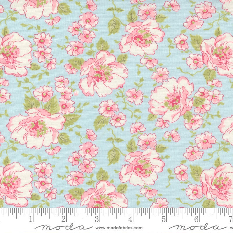 Grace Jelly Roll - 40 Piece Assorted Size Jelly Roll 2.5" x 44" By Brenda Riddle Acorn Quilts for Moda Fabrics 18720JR