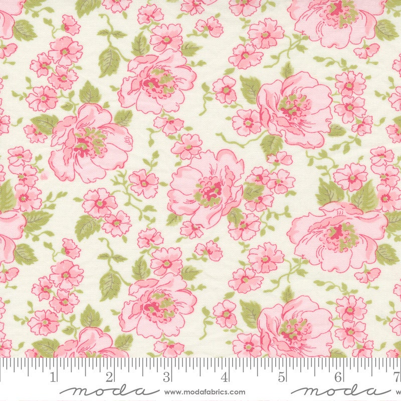 Grace Jelly Roll - 40 Piece Assorted Size Jelly Roll 2.5" x 44" By Brenda Riddle Acorn Quilts for Moda Fabrics 18720JR