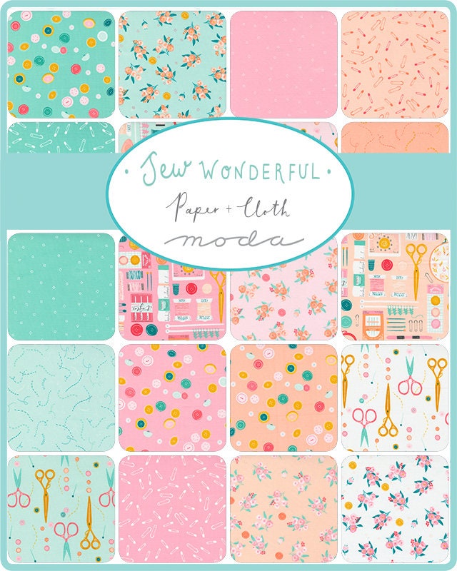Sew Wonderful Ditsy Floral Sweetie Yardage 25114-12 by Paper and Cloth Sold by 1/2 Yard Increments