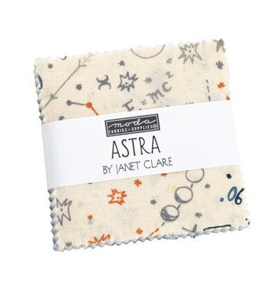 Astra 2.5 inch Charm Pack 16920PP 2.5" x 2.5" Janet Clare bin 89