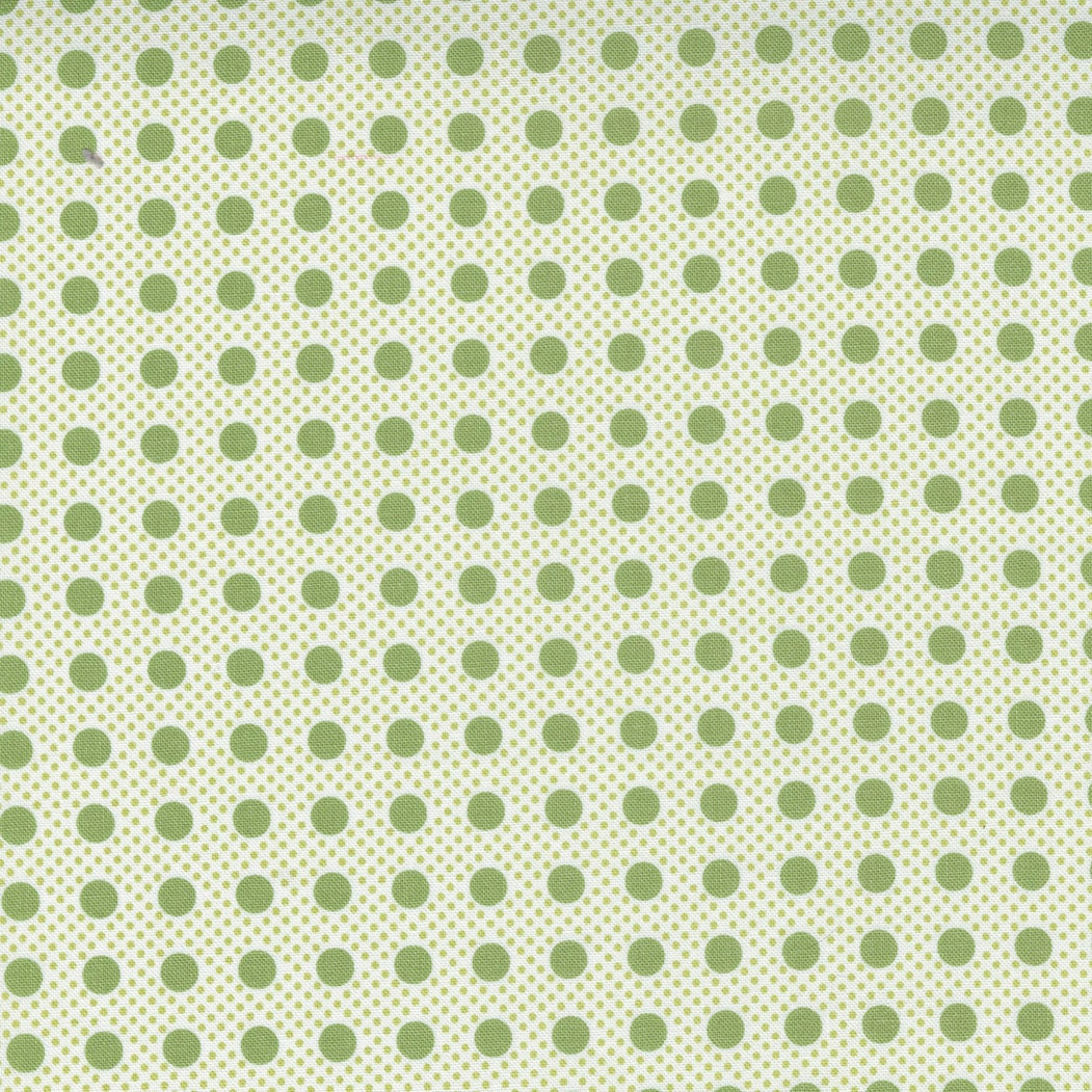 Beautiful Day Pin Dot Polka Pistachio Yardage 29137-17 by Corey Yoder for Moda Fabrics Sold by 1/2 Yard increments