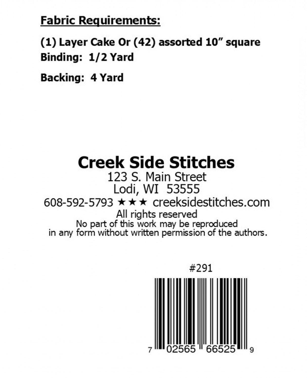 A Star Is Born CSS291 From Creek Side Stitches two sizes