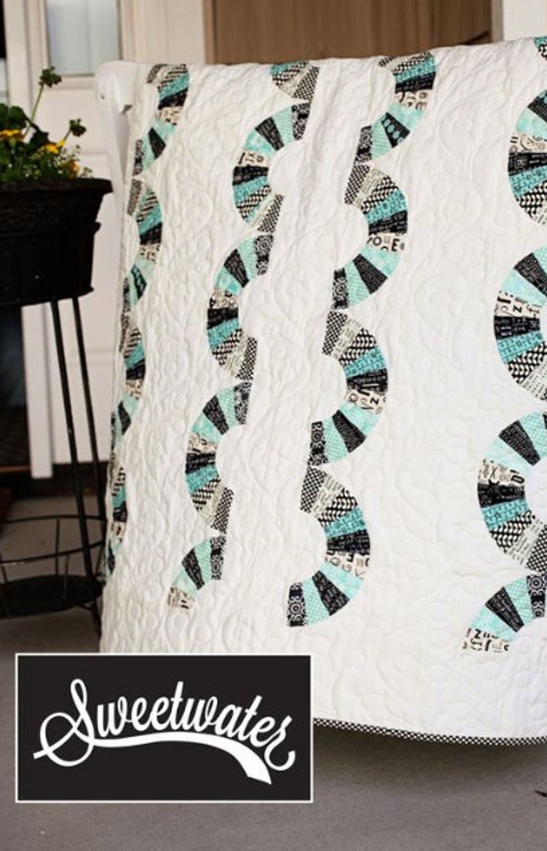 Music Class Quilt Pattern by Sweetwater P213 Finished Size 72 3/4 x 63 1/2 inches