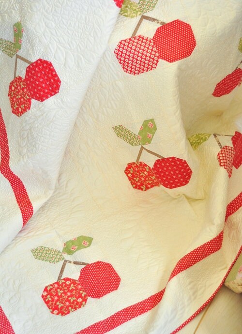 Cherry Pie Quilt sewing pattern only FTQ969