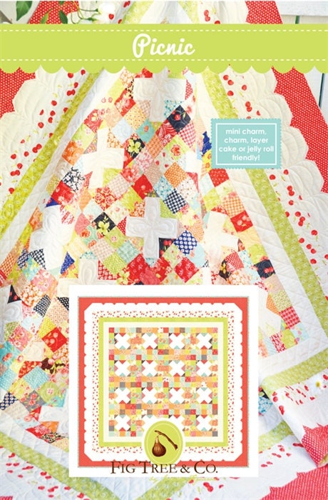 Picnic Quilt pattern only by Fig Tree Quilts FTQ1023