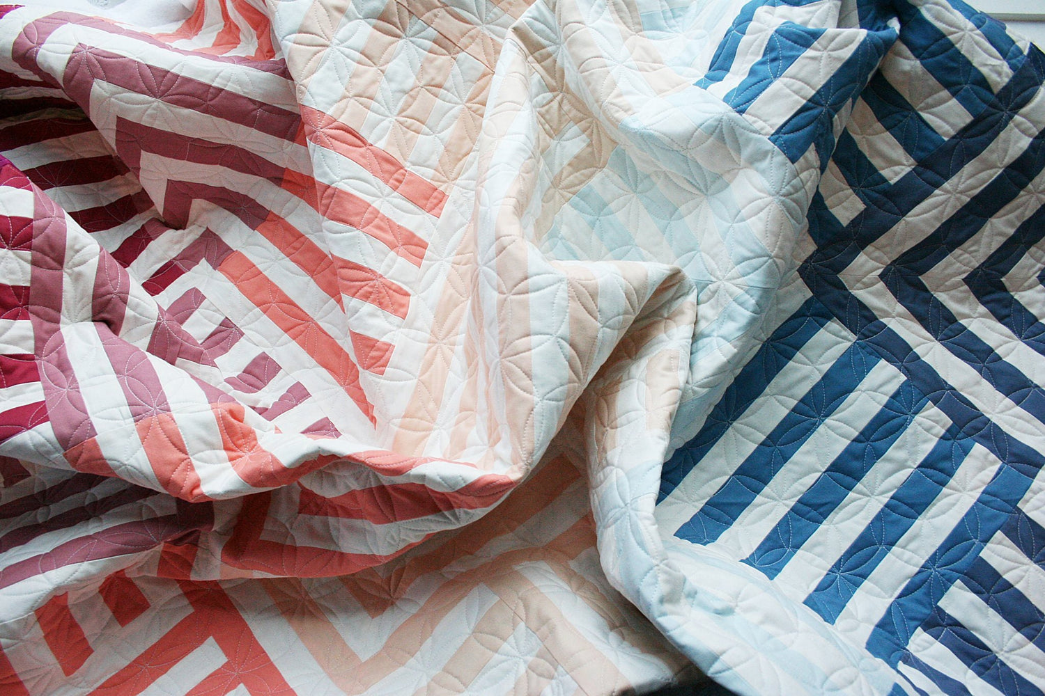 Interwoven Quilt Pattern LBS-108 by Brittany Lloyd for Lo and Behold Stitchery