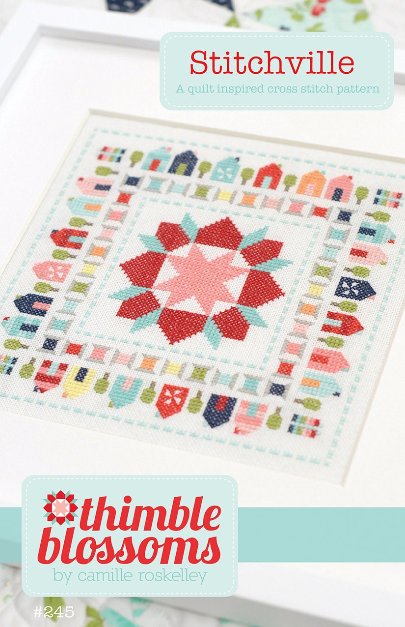 Stitchville Cross Stitch pattern TBL245 by Thimble Blossoms
