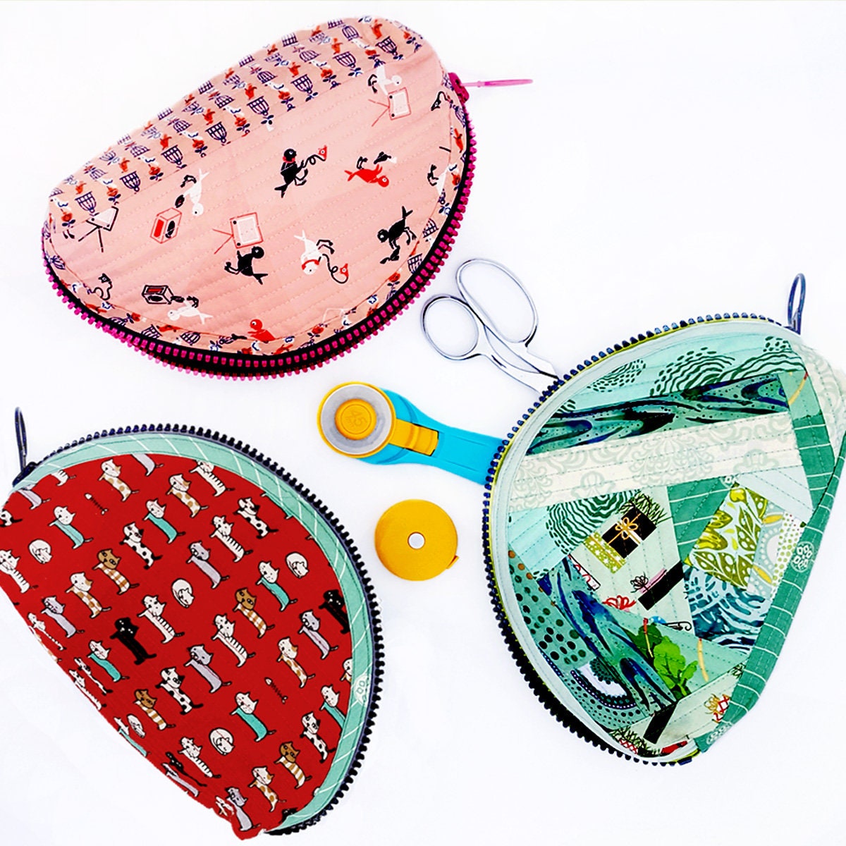 Zip It Mini Pattern by Sewn into the fabric... Pieces of Our LIves #169LN Bin MP