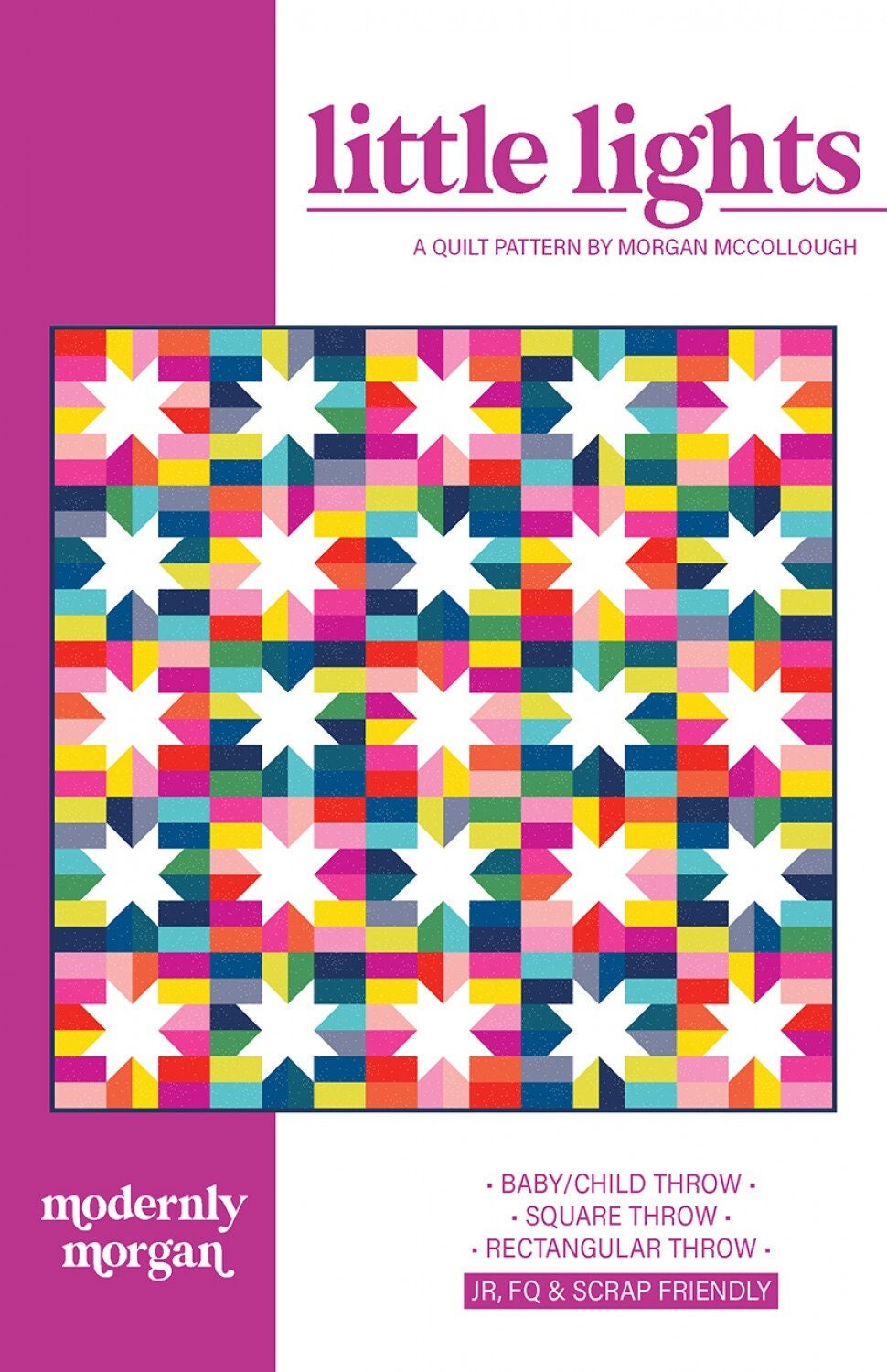 Little Light MM-015 PAPER Quilt Pattern for Modernly Morgan