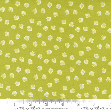 The Sea and Me Lucky Shell Seaweed 20798-17 by Stacy Iest Hsu  Sold in 1/2 yard increments