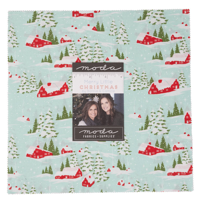 Merry Little Christmas Layer Cake 55240LC by Bonnie and Camille for Moda Fabrics