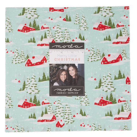 Merry Little Christmas Layer Cake 55240LC by Bonnie and Camille for Moda Fabrics