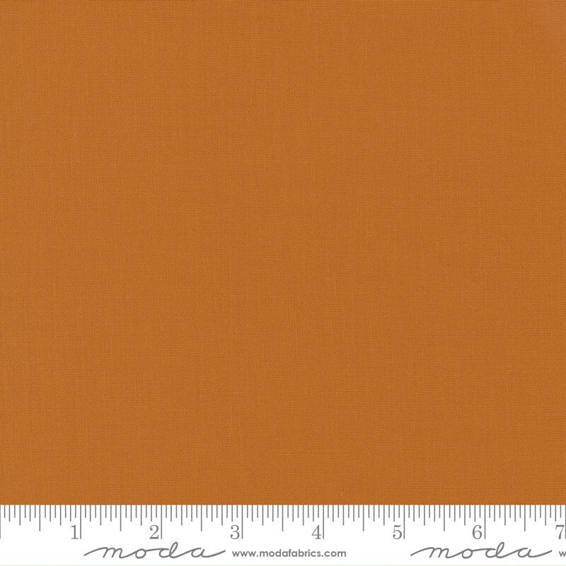 Bella Solids Amber Yardage by Moda Fabrics Bella 9900 292