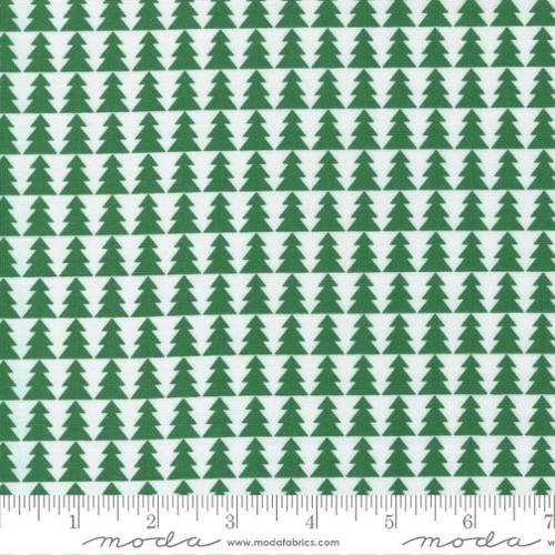 Candy Cane Lane Pine Trees in Evergreen 24121-13 by Sold by 1/2 yard increments