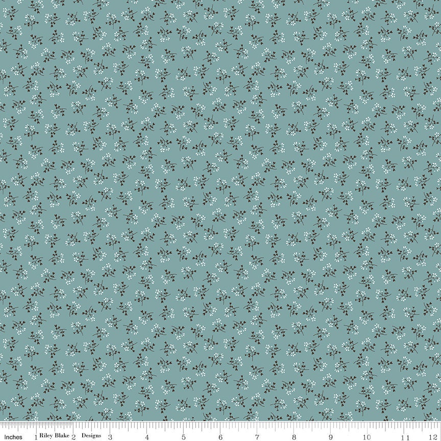 Prairie Bonnet Heirloom Cottage C12307-COTTAGE By Lori Holt Sold by 1/2 yard increments