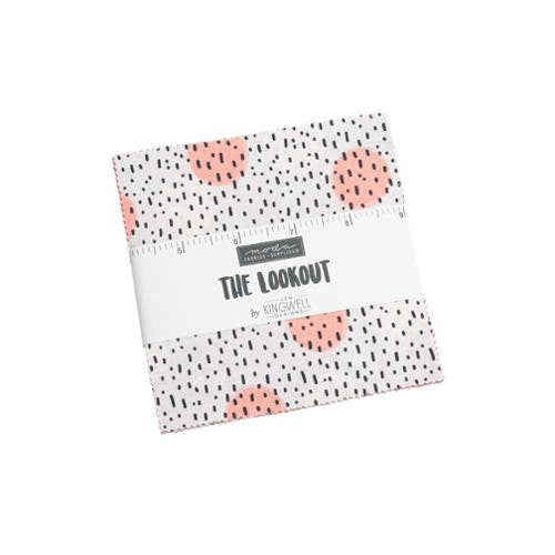 The Lookout 5" Squares Charm Pack 18210PP by Jen Kingwell for Moda Fabrics Moda Precut squares bin 43