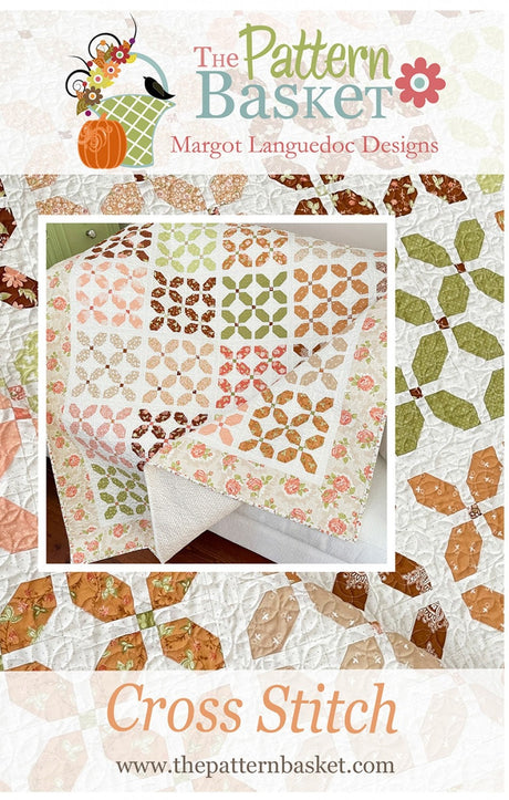 Cross Stitch By Margot Languedoc Designs  Paper Pattern ONLY 63" x 73 1/2" 29150PP