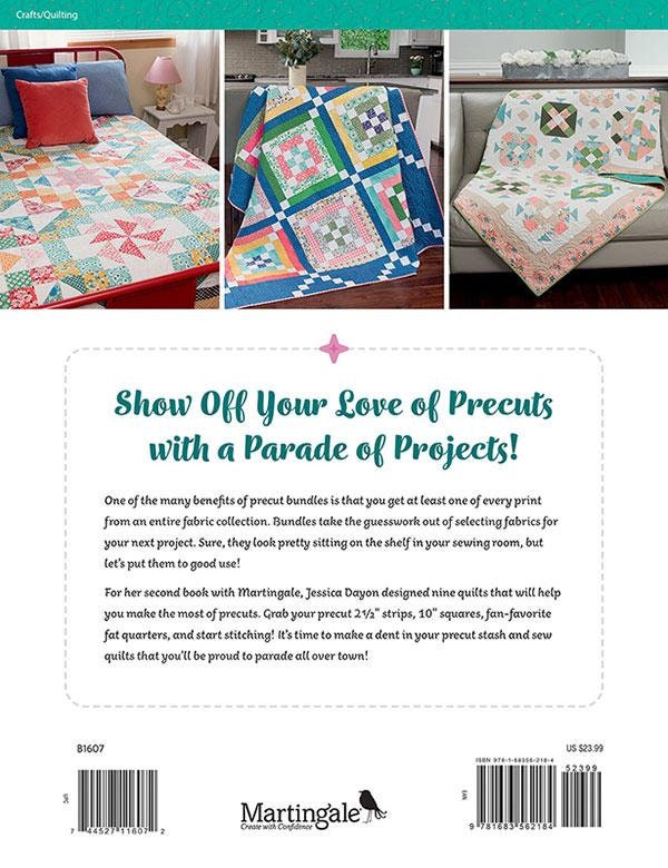 Precut Parade Pattern Book Made from Precut Stash with 9 Patterns #B1607 by Jessica Dayon