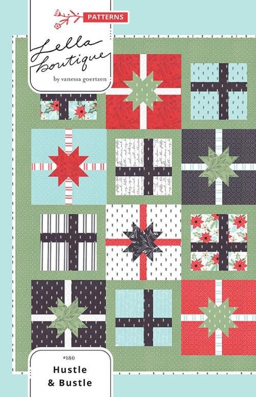 Hustle & Bustle Quilt Pattern LB180 by Vanessa Goertzen for Lella Boutique Finished Size 72" x 72"