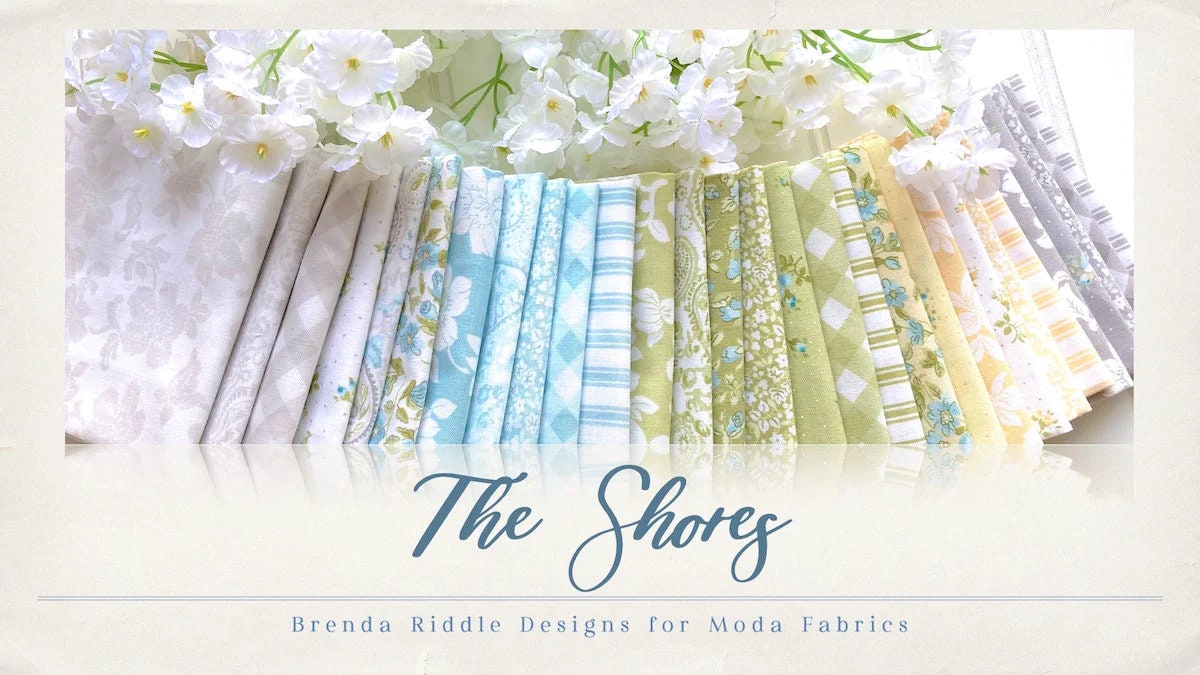 The Shores Paisley in Linen White and Pebble 18742 11 by Brenda Riddle Designs for Moda Fabrics