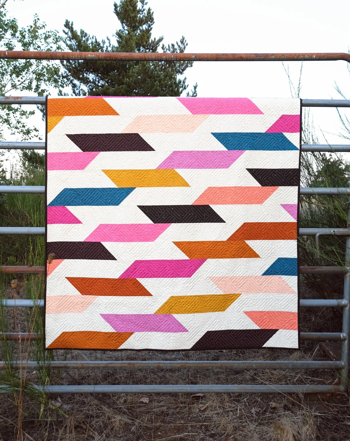 The Kara Quilt Pattern # KTQ159 From Kitchen Table Quilting By Erica Jackman Available in 5 sizes