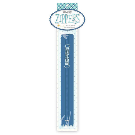 Lori Holt 16" Happy Zipper Denim