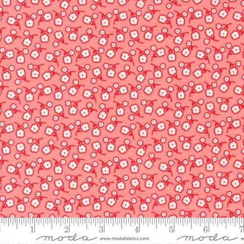 Zinnia Down Pour Lake Yardage 24135 27 by April Rosenthal Sold in 1/2 yard increments