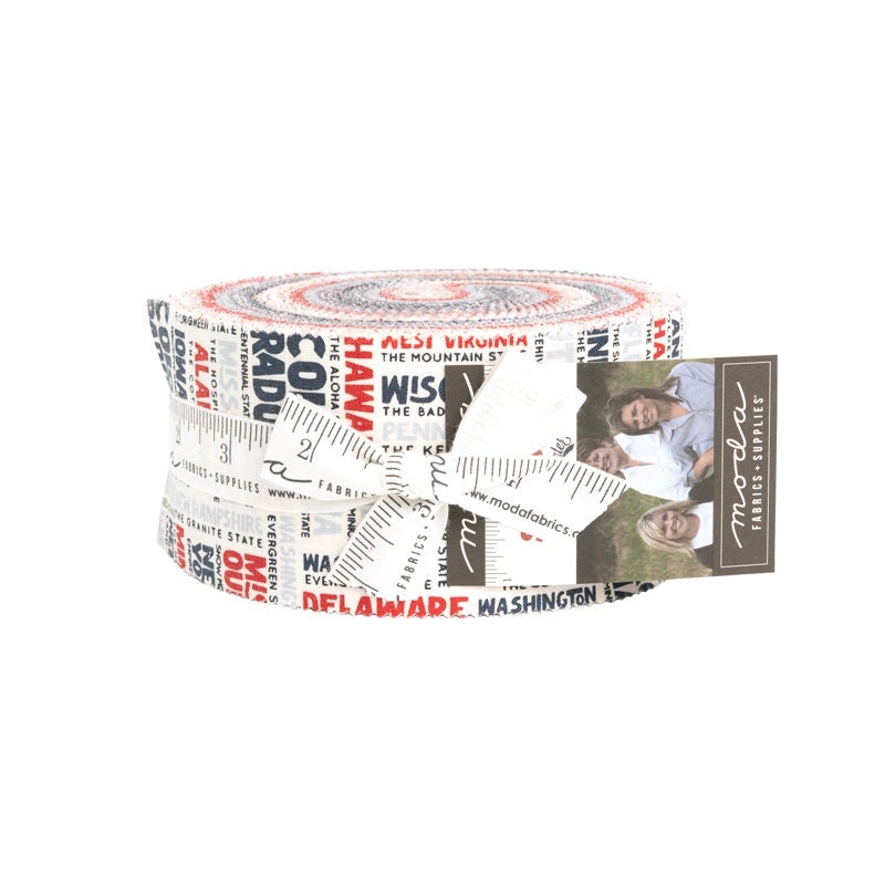 Stateside Jelly Roll 55610JR by Sweetwater for Moda Fabrics