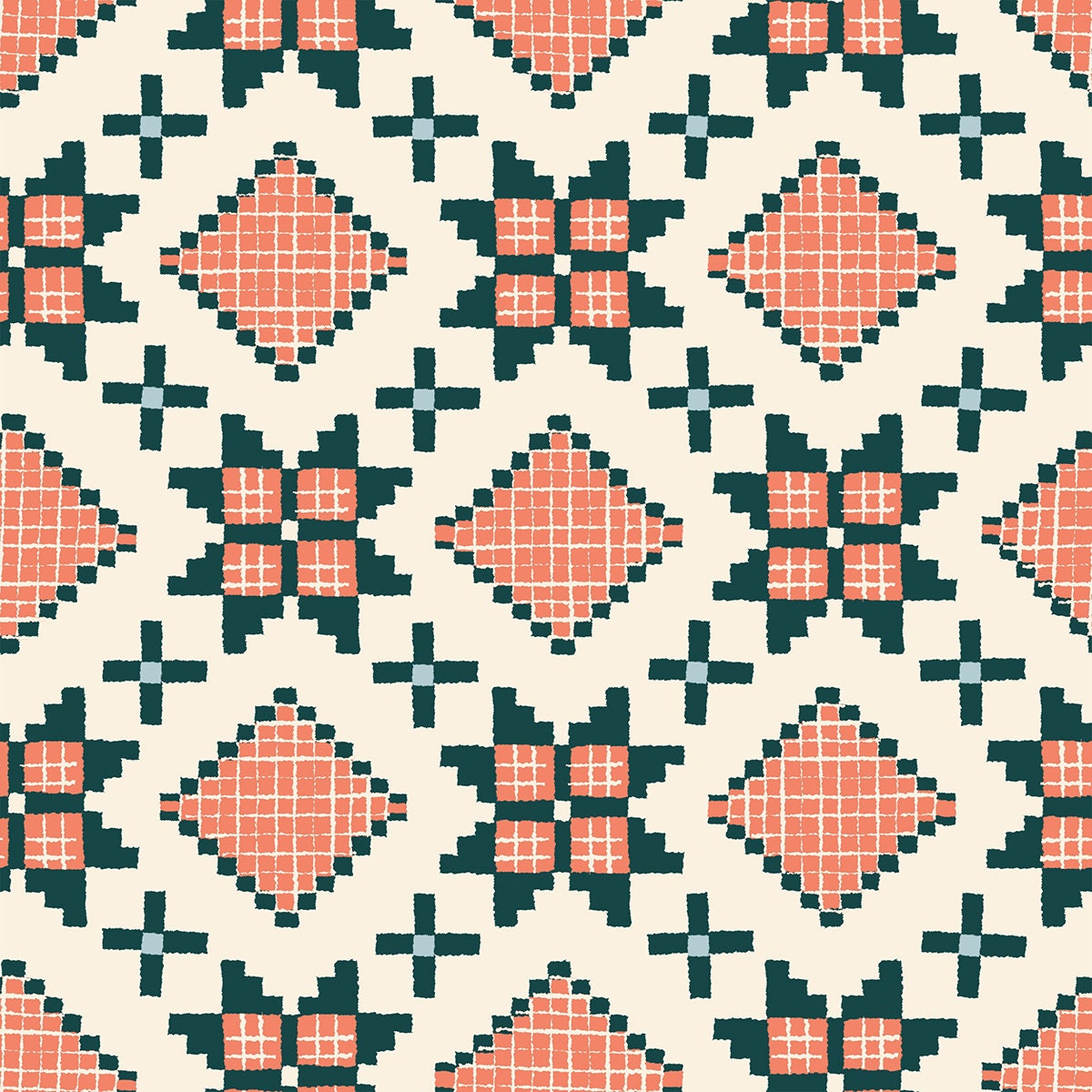 Winterglow Snowflakes in Pine RS5110 14 by Ruby Star for Moda Fabrics