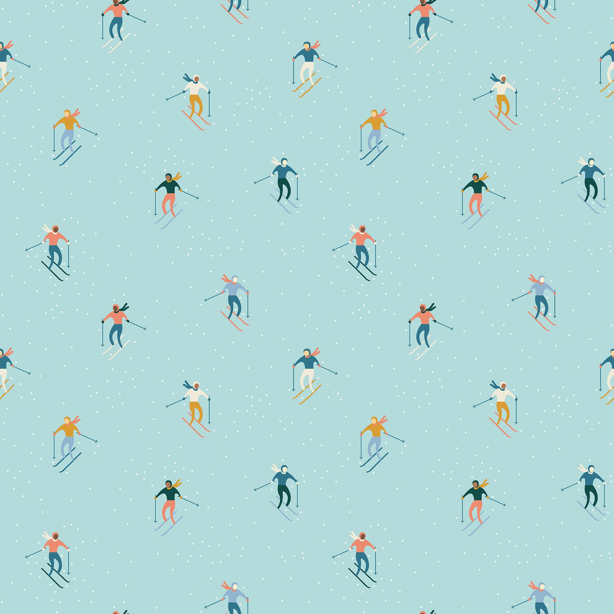 Winterglow Star Geometrics in Papaya RS5106 12 by Ruby Star for Moda Fabrics