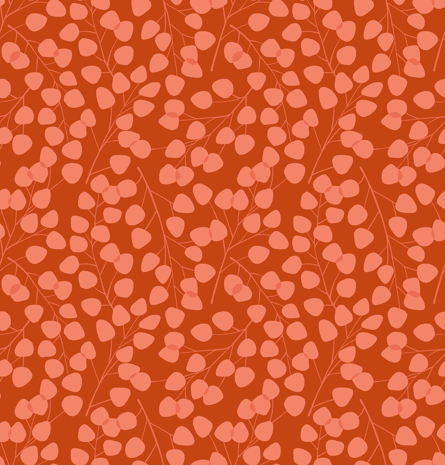 Winterglow Eucalytus in Cayenne RS5112 14 by Ruby Star for Moda Fabrics