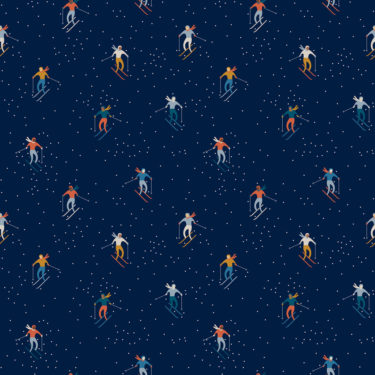 Winterglow Cross Stitch in Natural RS5111 12 by Ruby Star for Moda Fabrics