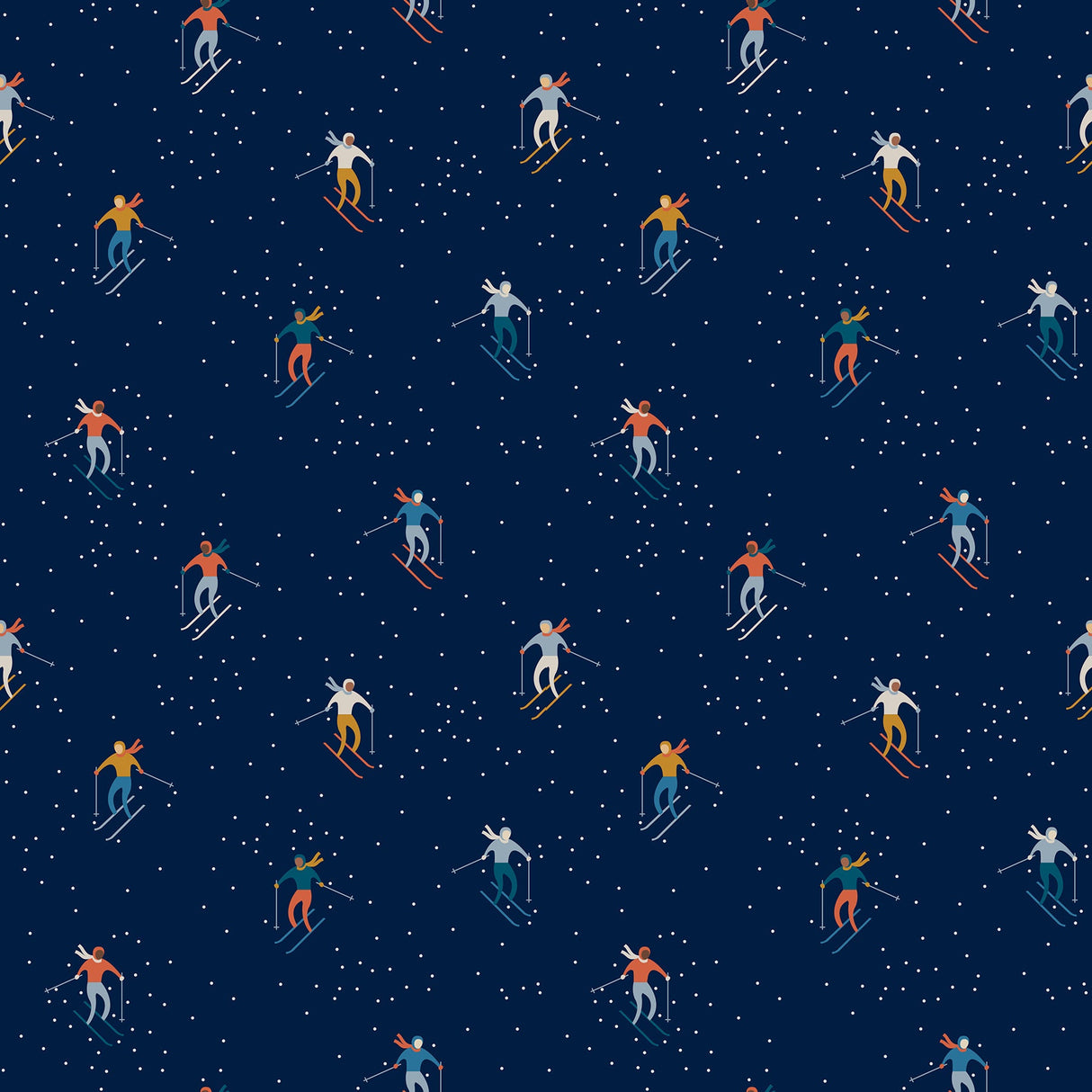 Winterglow Snowflakes in Pine RS5110 14 by Ruby Star for Moda Fabrics